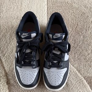 Nike Black and White Low-Top Sneakers